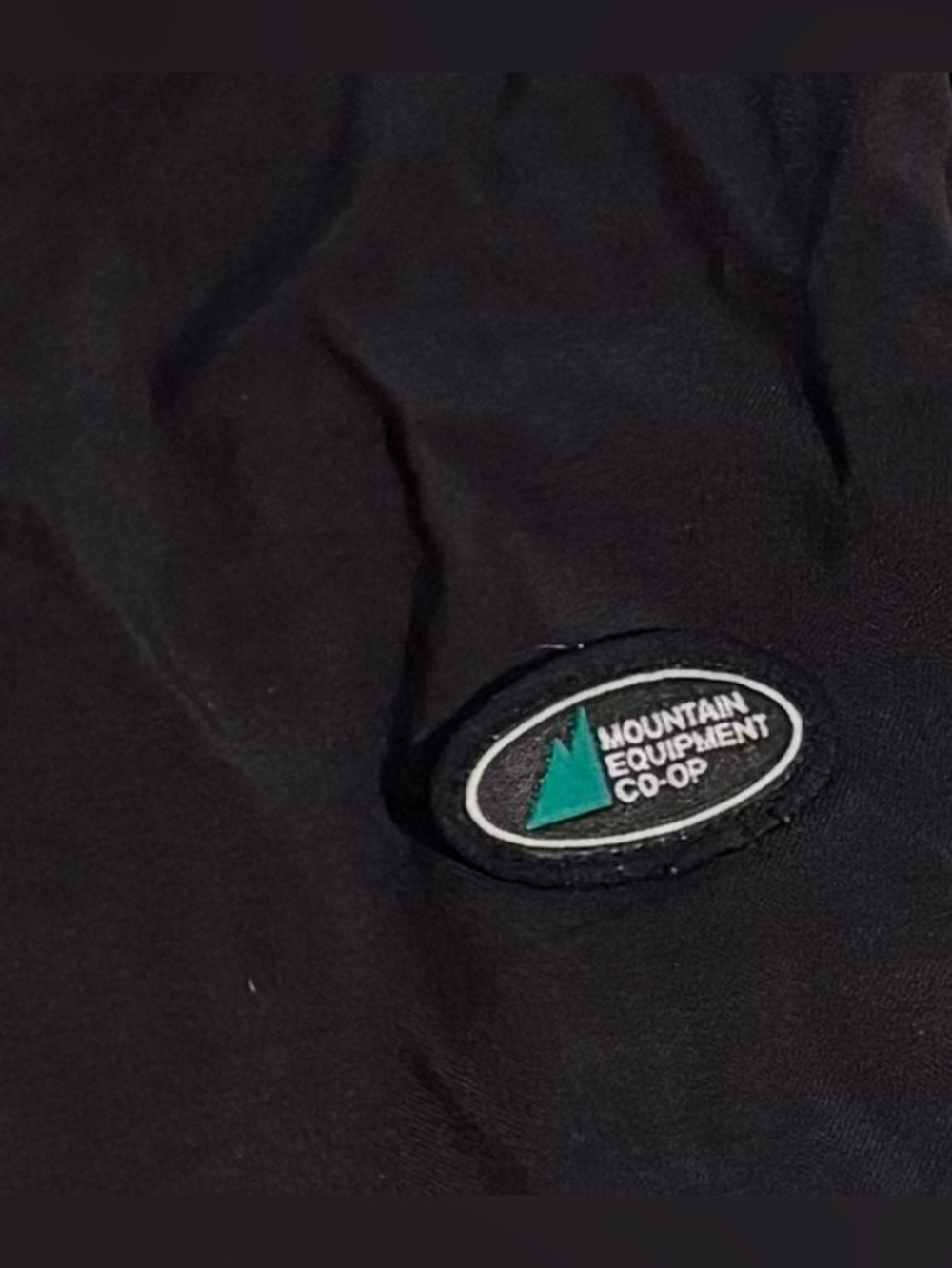 Mountain Equipment Co-op Vintage 1990’s MEC Black Nylon Biking Shorts SZ 33 - Picture 2 of 6